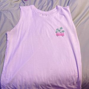 this is a cut off tee from Zoe+Liv